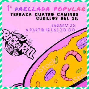 Hoy Sábado 26 de Junio I Paella Popular.