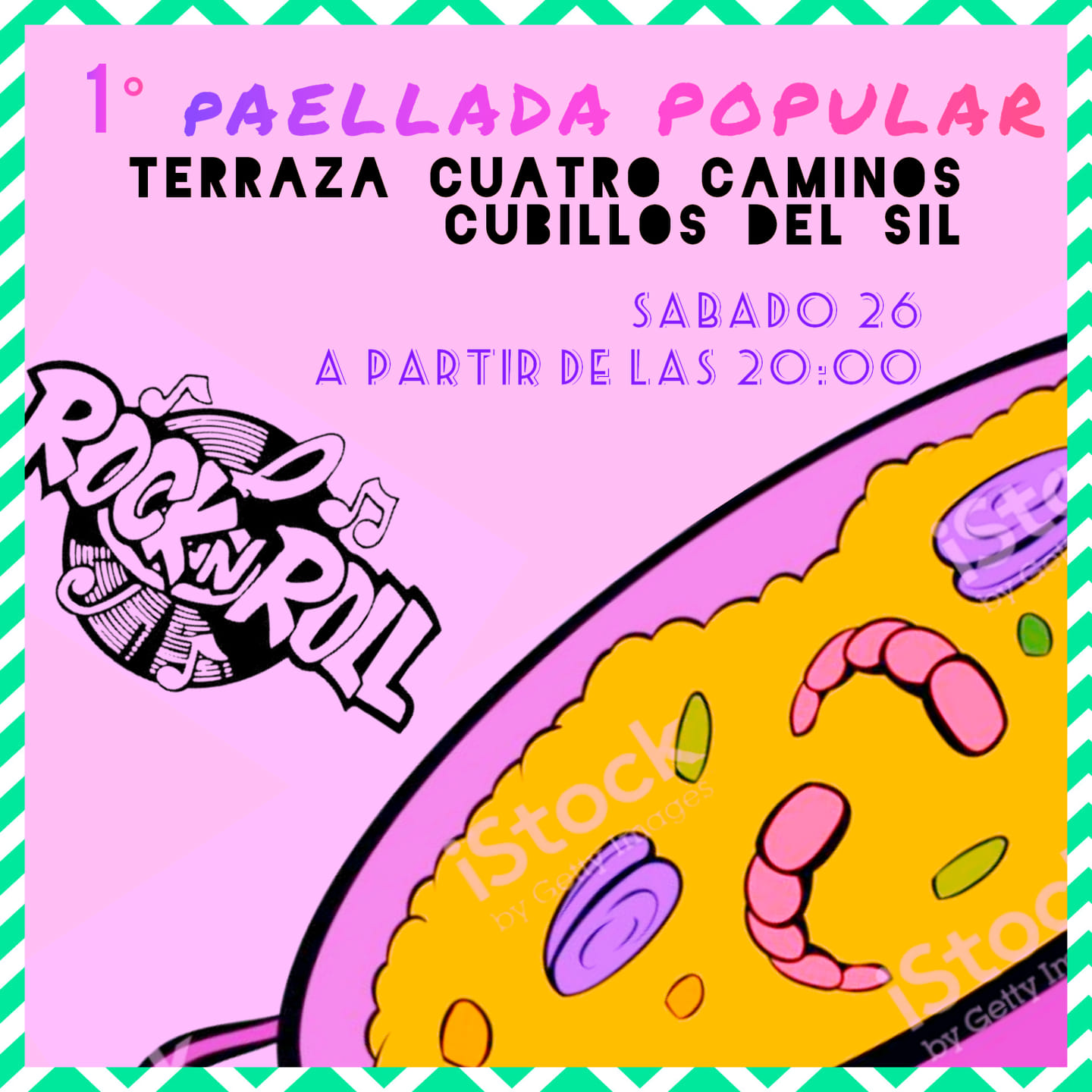 Lee más sobre el artículo Hoy Sábado 26 de Junio I Paella Popular.